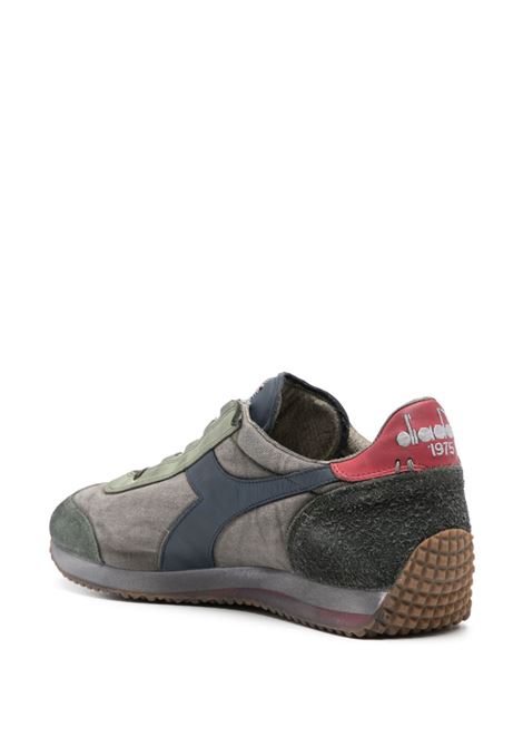 Sneakers grigio in vitello scamosciato DIADORA | 174736-EQUIPE H DIRTY STONE WASHED EVO75122